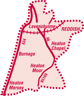 Pactice area map